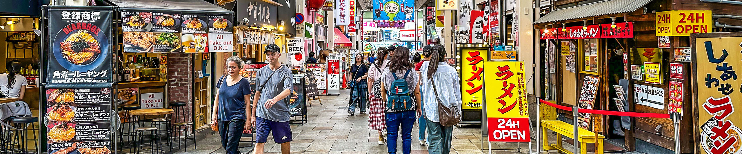 Restaurants in Dotonbori, Osaka