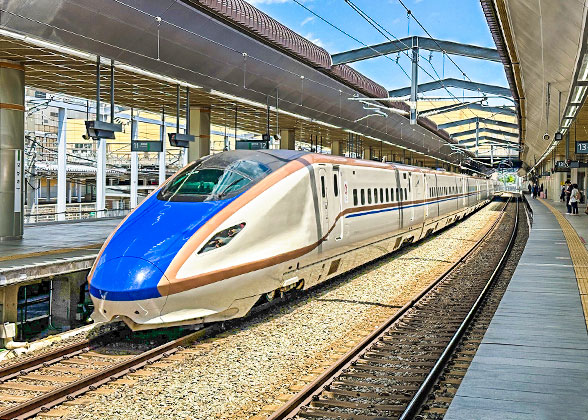 Shinkansen Train of Japan