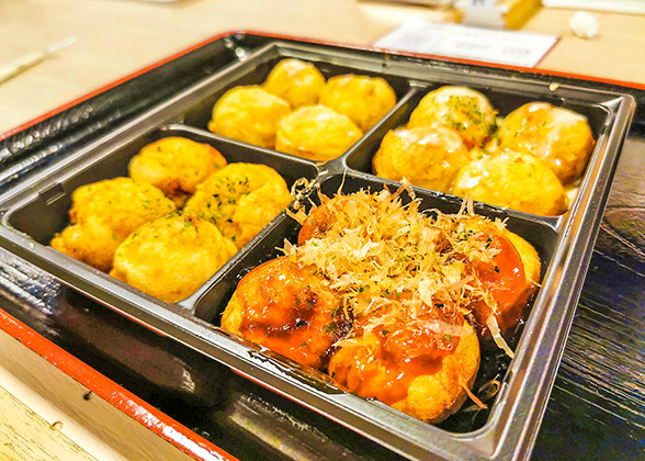 Octopus meatballs!