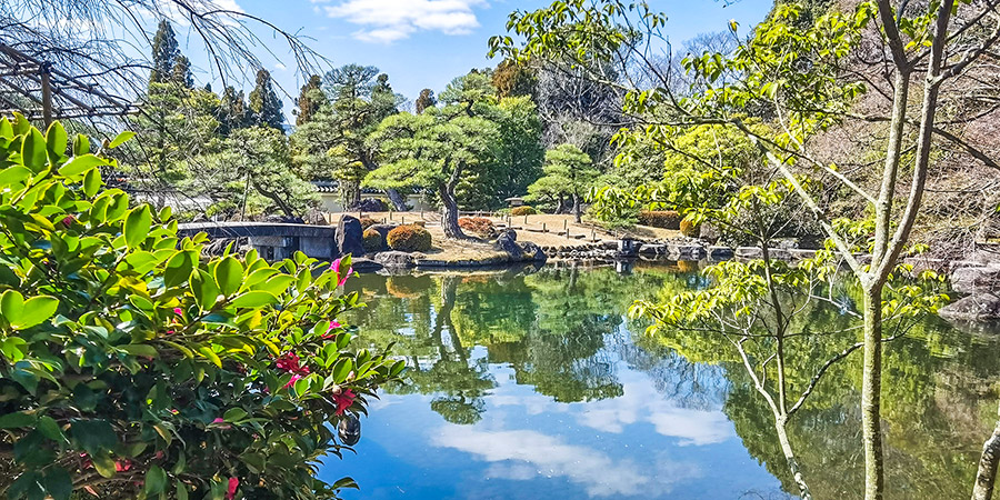 Garden in Katsura Imperial Villa