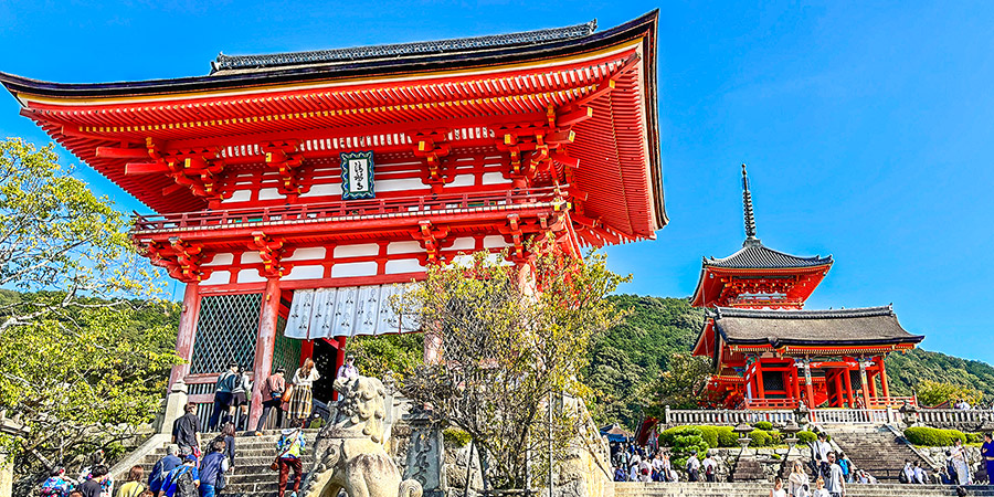 Kiyomizu-dera Temple in February