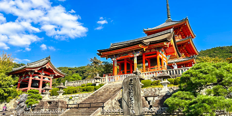 Kiyomizu-dera Temple, Kyoto, Japan