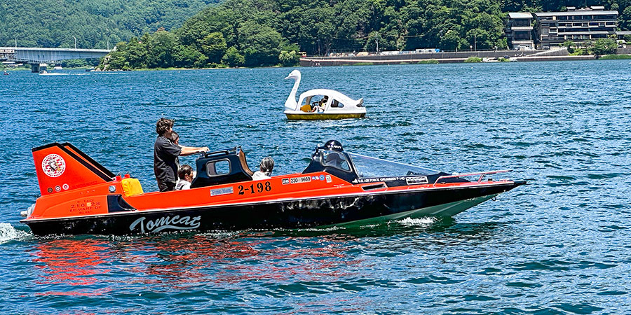Water Activities on Lake Shikotsu