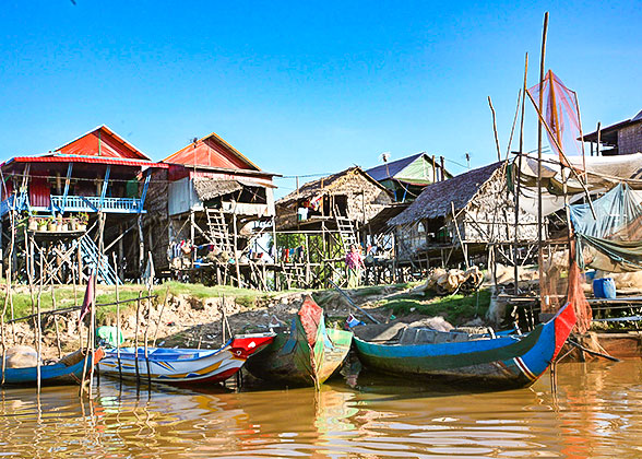 Local's Life in Tonle Sap Lake