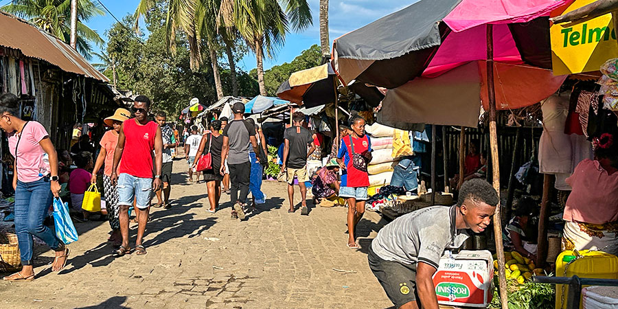 Local Market of Nosy Be