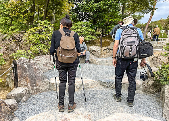 A hiking trail in Maruyama Park