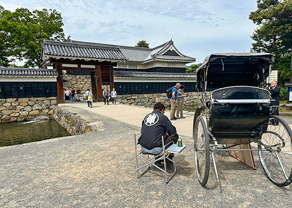 Mastsumoto Castle Entrance