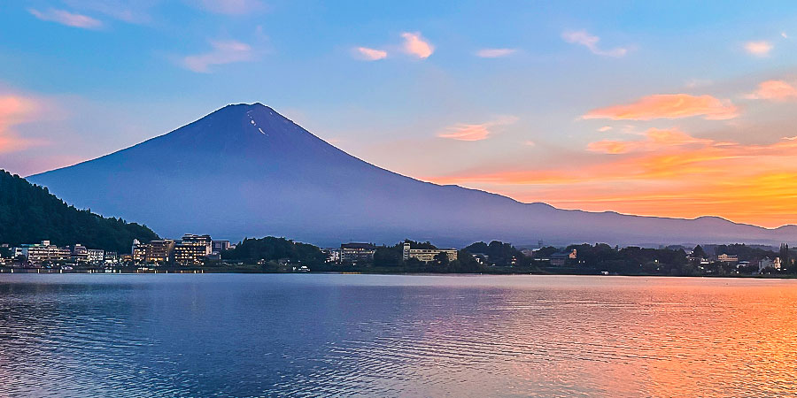 Mt. Fuji View at Sunset, Japan