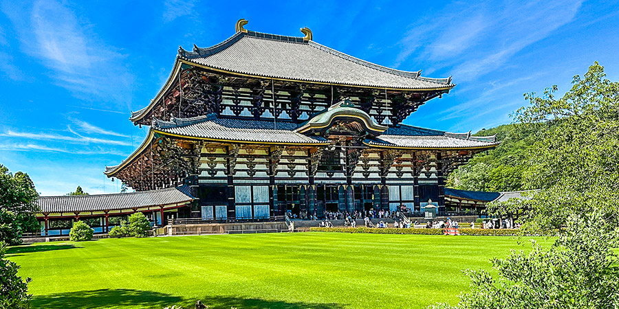 Todai-ji Temple in Summer