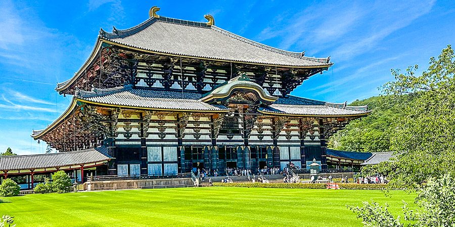 Todai-ji Temple in Spring