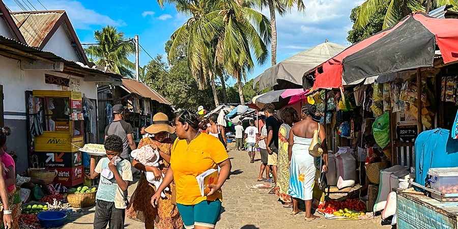 Local Market of Nosy Be