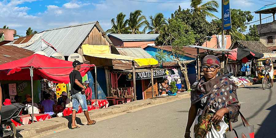 Street View of Nosy Be