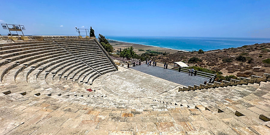 Amphitheater in Ancient Kourion Site