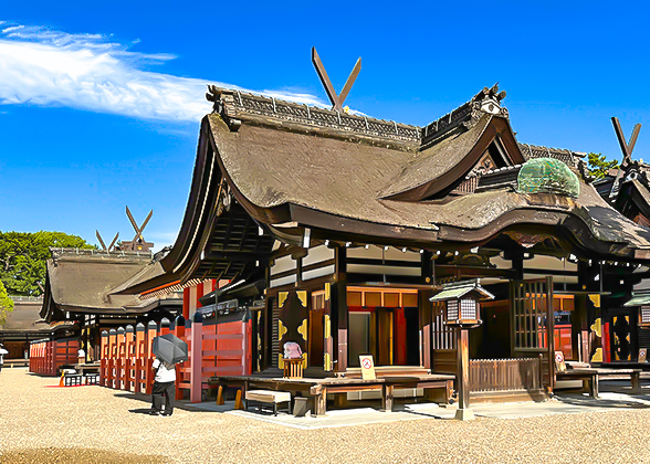 Sumiyoshi Shrine in Osaka