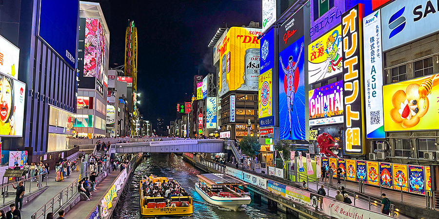Night Cruise in Dotonbori