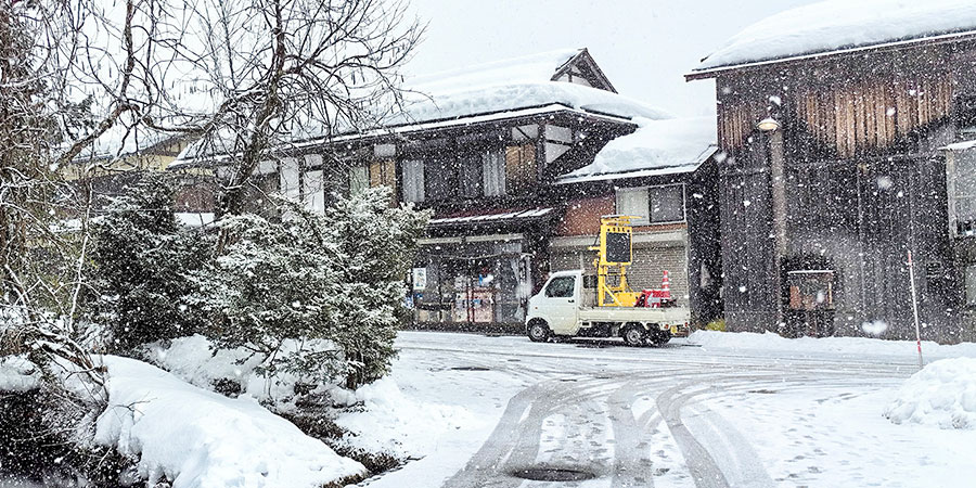 Snow Scene of Otaru