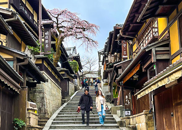Cherry Blossoms, Ninenzaka & Sannenzaka