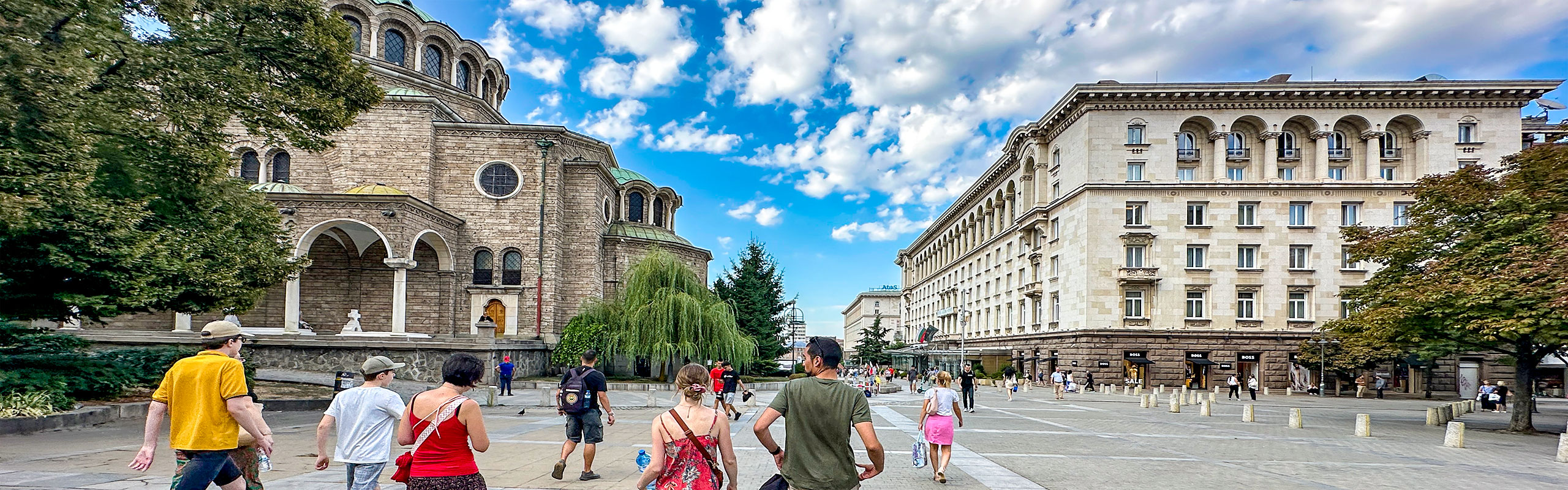 Street Scene of Sofia