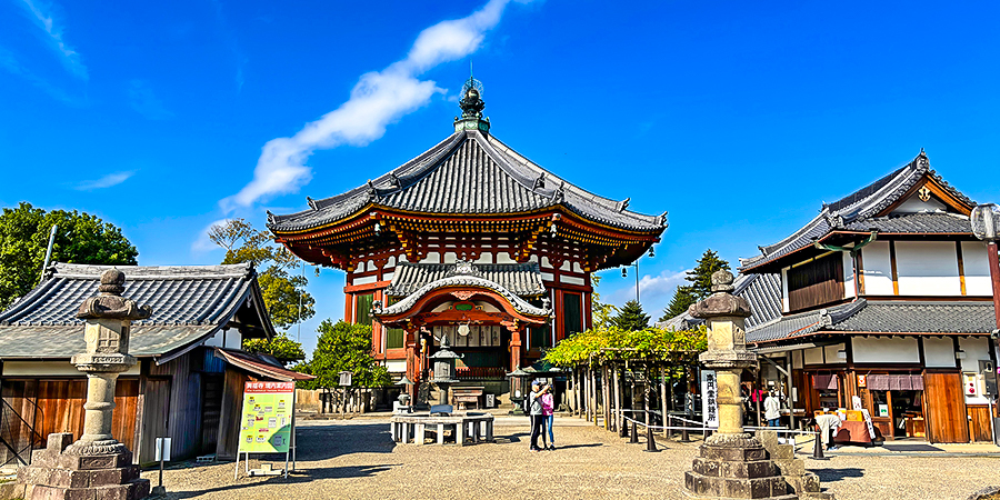 Southern Round Hall in Kofukuji Temple
