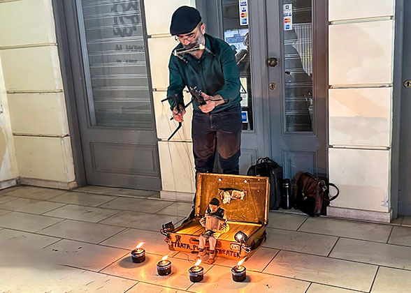 Street Performance at the Old Town