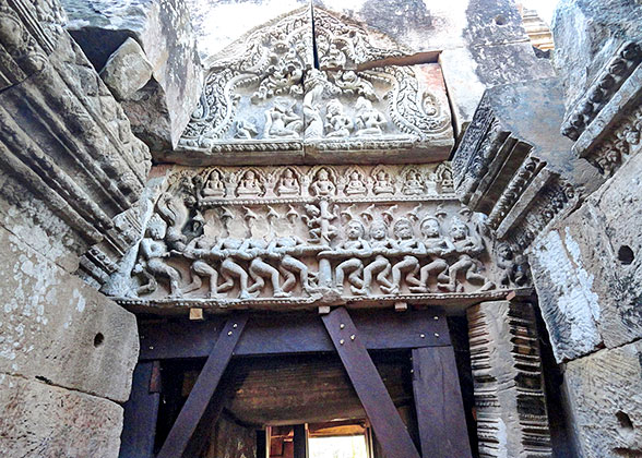 Sculptures of the Hilltop Temple