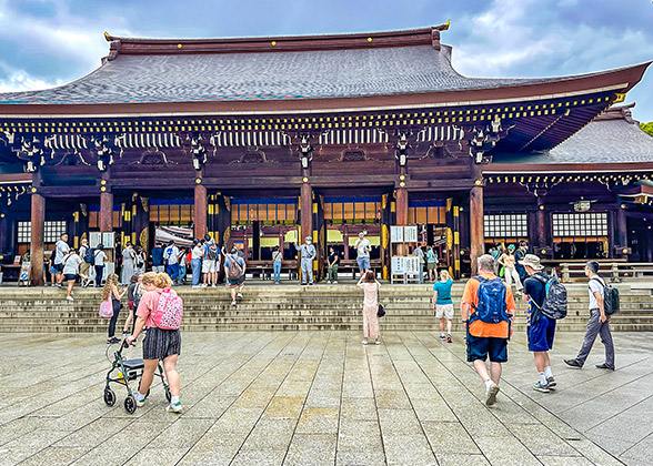 Main Building in Meiji Jingu Shrine