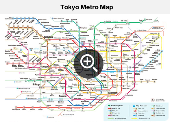 Tokyo Subway Map