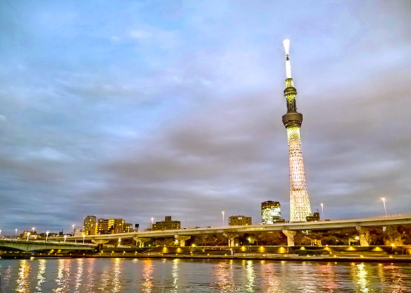 Tokyo Skytree towards Evening