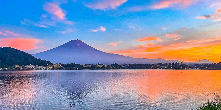 Mount Fuji at Sunset