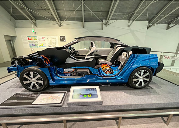 Toyota Cars in Toyota Commemorative Museum
