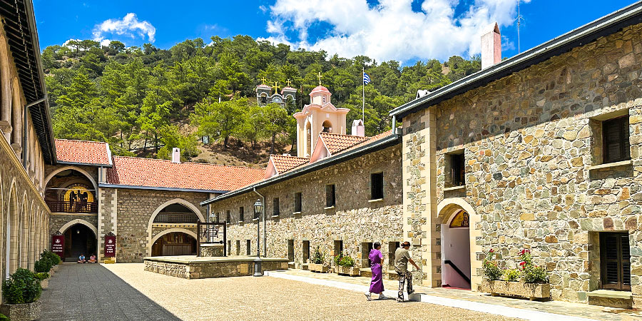 In Troodos Mountains, Cyprus