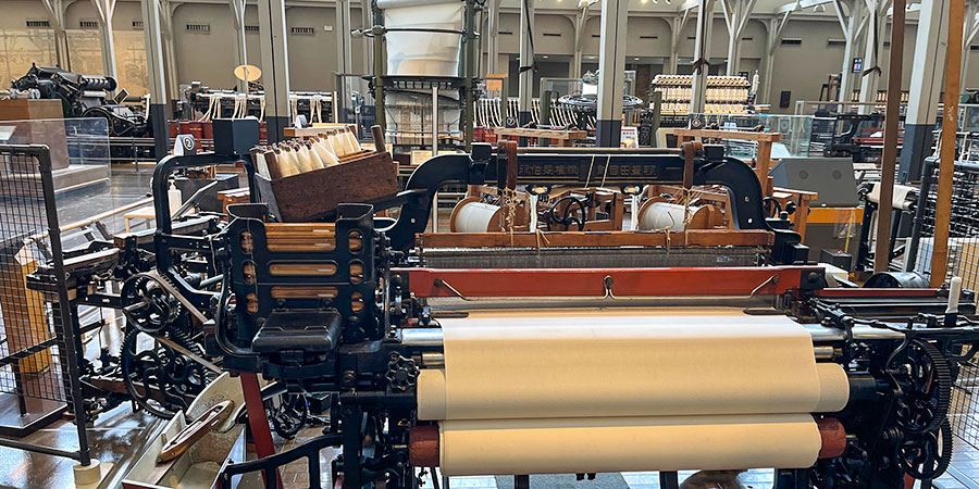 Weaving Machine in Toyota Commemorative Museum
