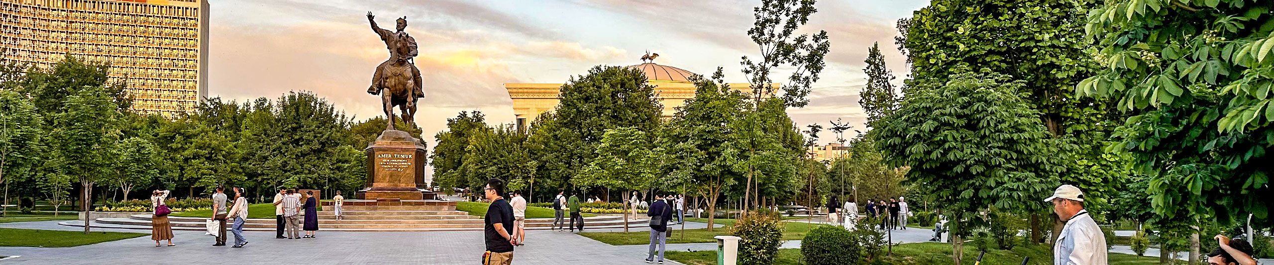 Amir Temur  Square in Tashkent