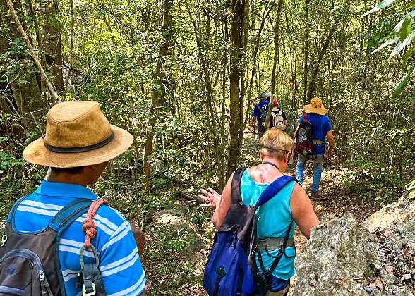 People Hiking in Ankarana