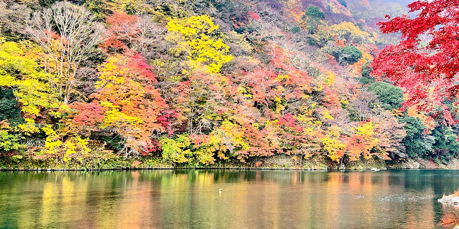 arashiyama-autumn-lake