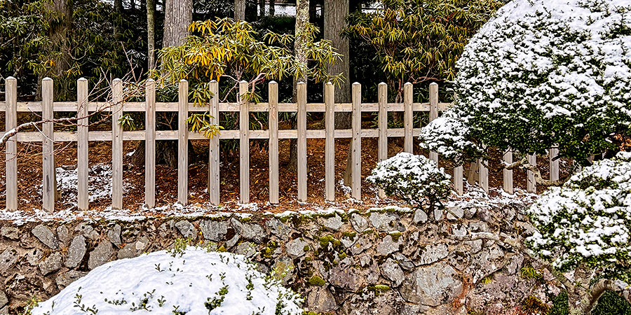 Snowy Weather in Asahikawa in March