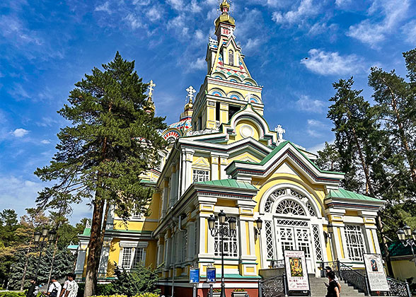 Ascension Cathedral in Almaty