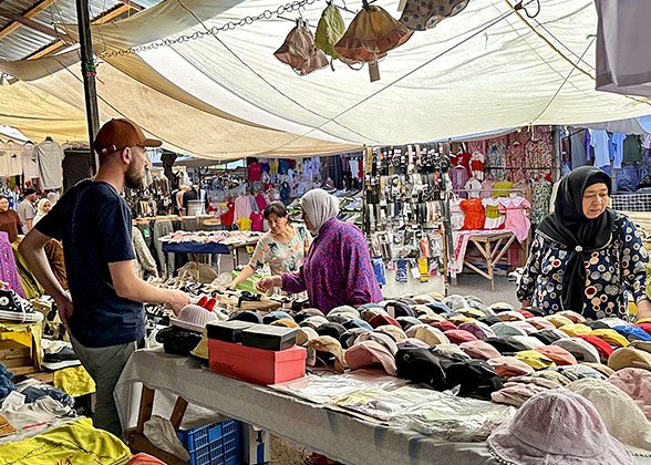 Visit the Asian Bazaar