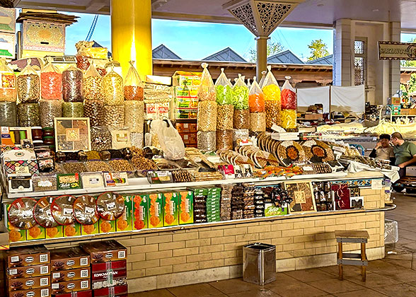 Bazaar in Uzbekistan