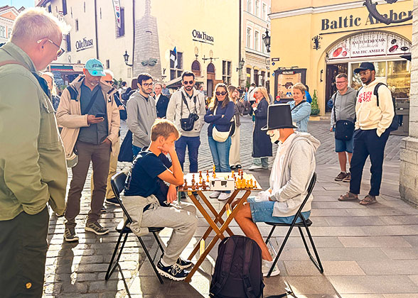 Street Scene of Beirut