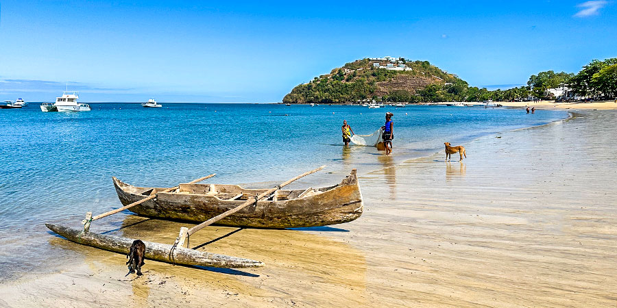 Beach Scenery of Belo sur Mer