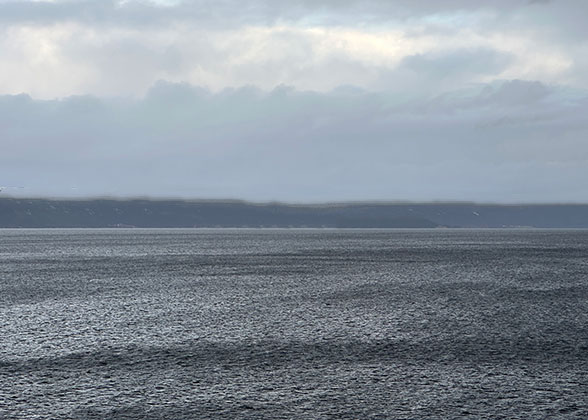 Sea on Overcast Day of Belo sur Mer