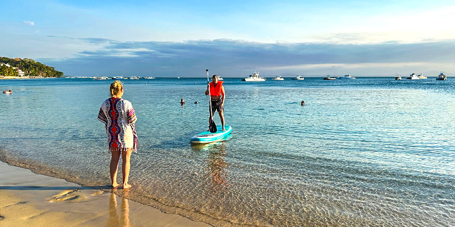 People Playing Water Sports in Belo sur Mer