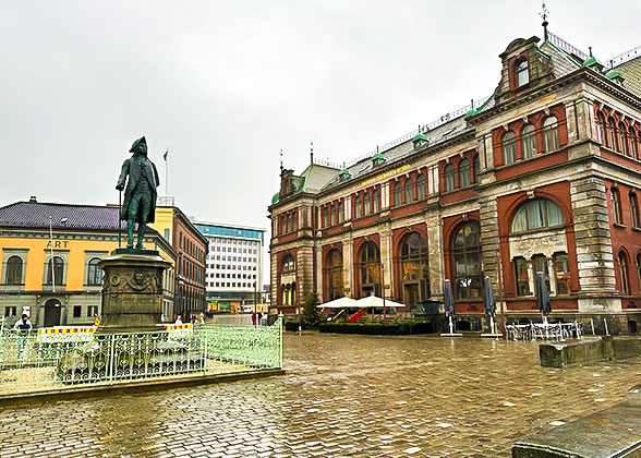 Street Scene of Bergen