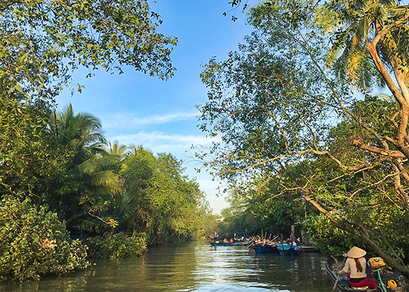 Boat Trip of Mekong Delta