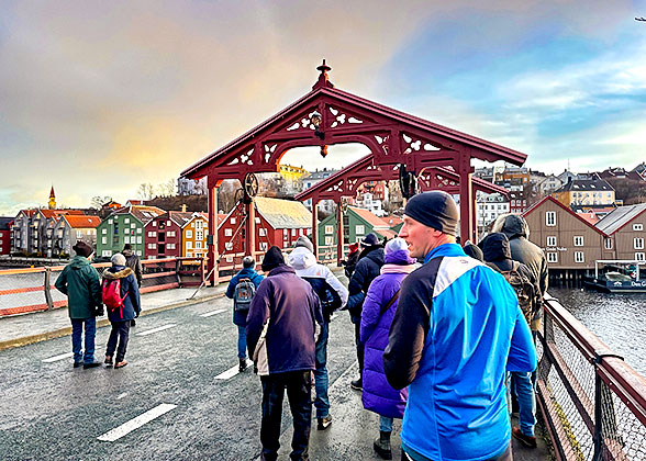 Old Town Bridge in Trondenheim