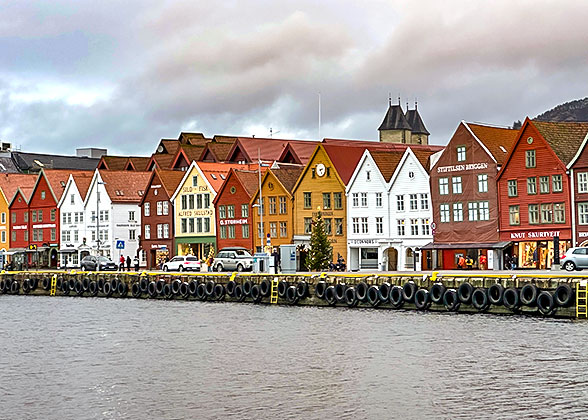 Bryggen Dock in Bergen