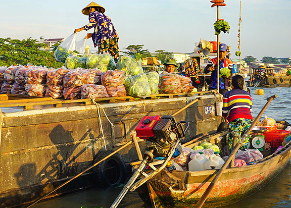Cai Rang Floating Market