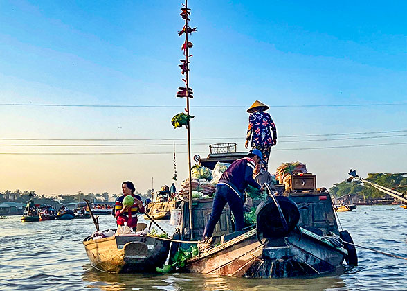 Cai Rang Floating Market