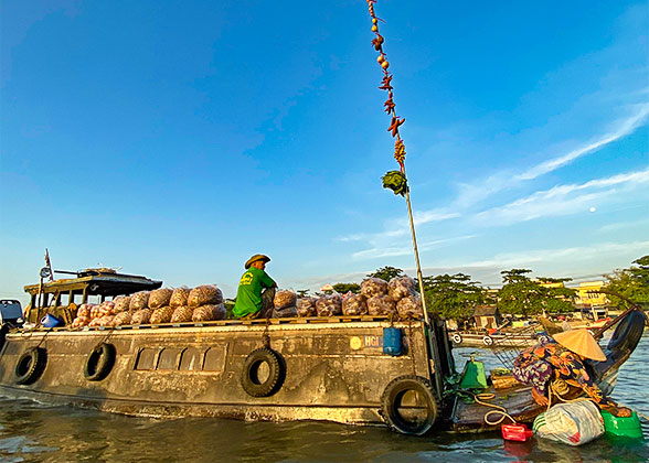 Cai Rang Floating Market